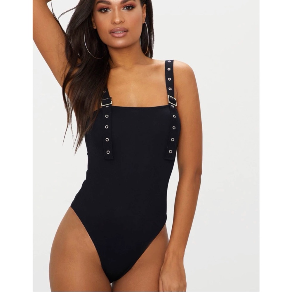 Pretty Little Thing belt buckle bodysuit 2